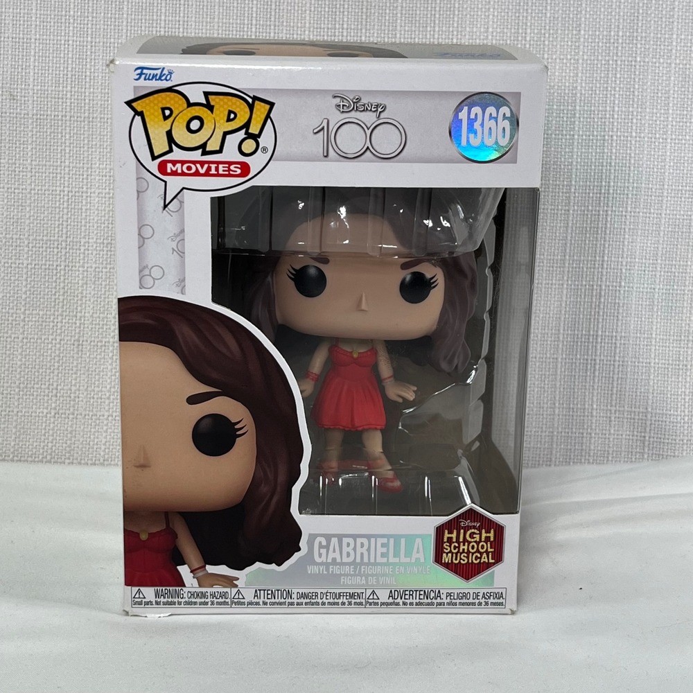 Funko Pop Movies Disney 100 High School Musical Gabriella 1366 Vinyl Figure